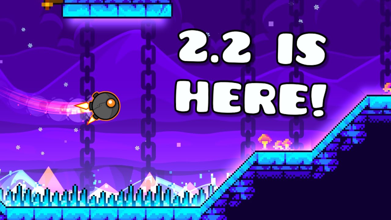 Geometry Dash 2.2 screenshot