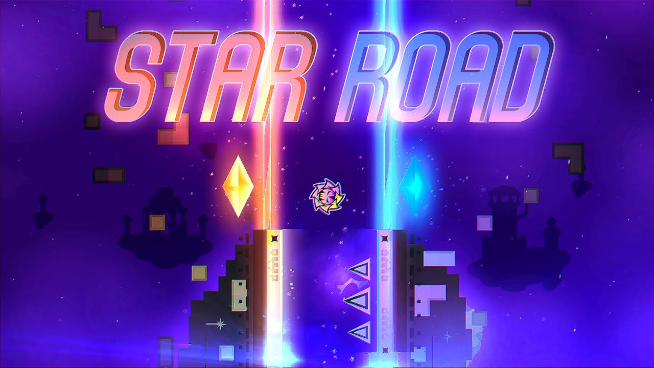 Geometry Dash Star Road screenshot