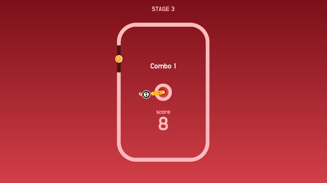 Spin Blast ramps up the challenge as you build combos by landing precise shots on a fast-spinning target.